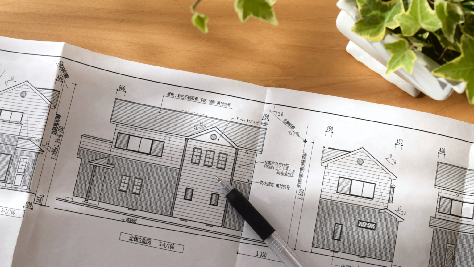 建築CADコース（Jw_cad）で制作する作例